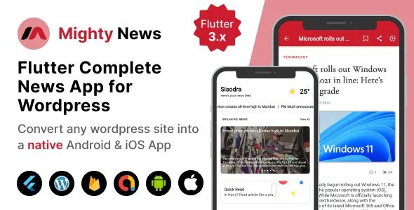Mighty News 4.1.0 — Новостное приложение на Flutter
