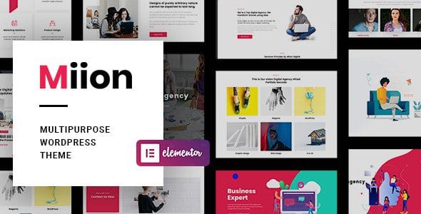 Miion 1.2.6 — Многоцелевая тема WordPress