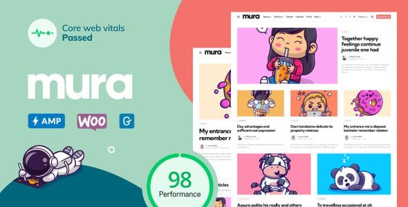 Mura 1.6.9 — Тема WordPress для создателей контента