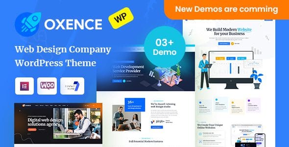 Oxence 1.3.2 — Тема WordPress для веб-агентств