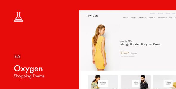 Oxygen 6.0.10 — Тема WordPress для WooCommerce