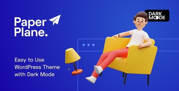 Paper Plane 1.1.7 — Современная тема WordPress для блогов