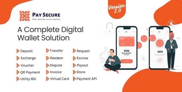Pay Secure 2.0 — Решение для цифрового кошелька