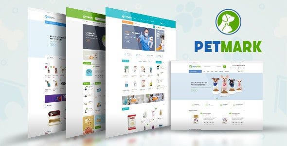 PetMark 1.2.3 — Адаптивная тема WordPress для WooCommerce