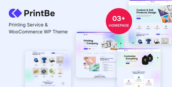 PrintBe 1.0.15 — Тема WordPress для печатных услуг