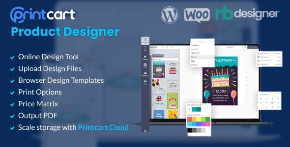 Printcart Product Designer 1.2.3 — Конструктор товаров для WooCommerce