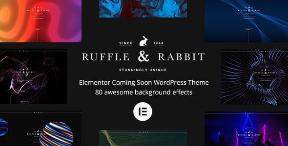 Rabbit 6.0.1 — Тема WordPress для заглушек