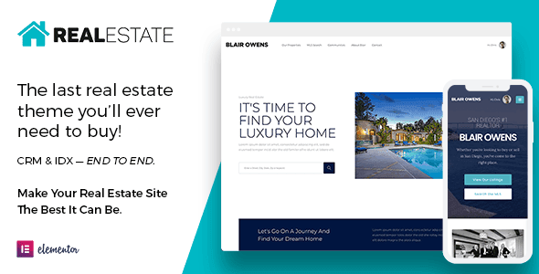 Real Estate 7 WordPress 3.5.6 — Тема WordPress для недвижимости