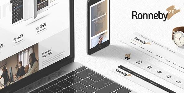 Ronneby 3.5.67 — Высокопроизводительная тема WordPress
