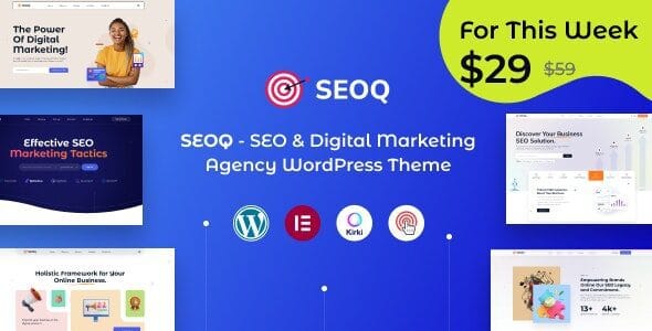 SEOQ 1.0.8 — Тема WordPress для SEO-агентств