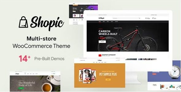 Shopic 2.4.3 — Тема WordPress для мультимагазина WooCommerce