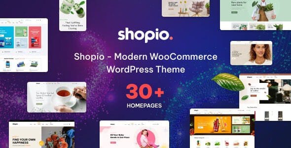 Shopio 1.1.9 — Тема WordPress для WooCommerce