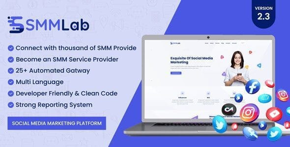 SMMLab 2.3.0 — Платформа для SMM-маркетинга