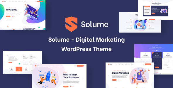 Solume 1.1.0 — Тема WordPress для цифрового маркетинга