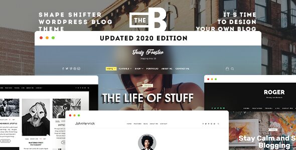 TheBlogger WordPress Theme 2.3.2 — Тема для личного блога и журнала