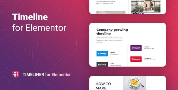 Timeliner 1.0.3 — Плагин таймлайнов для Elementor