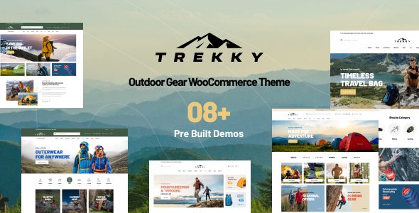 Trekky 1.3.0 — Тема WooCommerce для outdoor-товаров