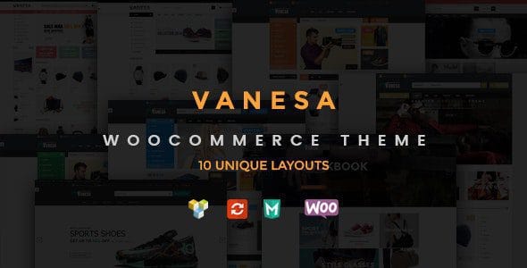 Vanesa 1.4.8 — Адаптивная тема WooCommerce для моды