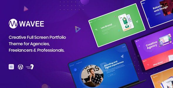 Wavee 1.3.3 — Тема WordPress для портфолио