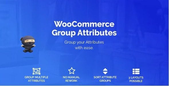 WooCommerce Group Attributes 1.7.6 — Группировка атрибутов для WooCommerce