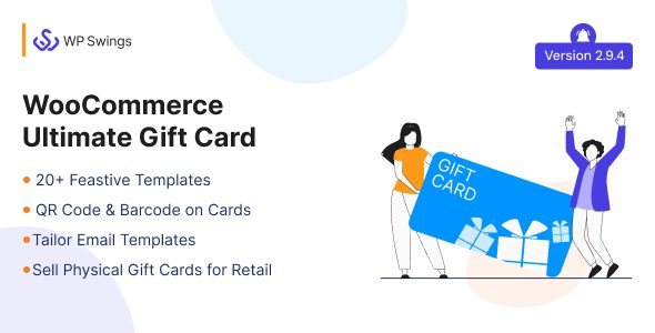 WooCommerce Ultimate Gift Card 2.9.6 — Плагин для подарочных карт