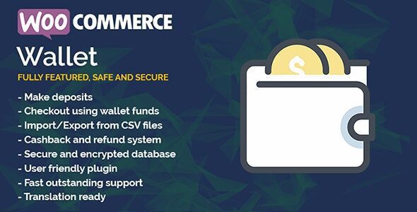 WooCommerce Wallet 4.0.0 — Плагин кошелька для WooCommerce