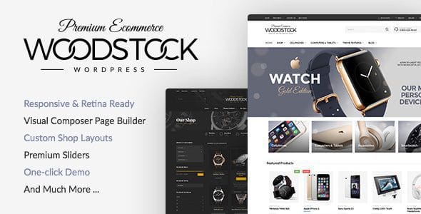 Woodstock 2.9.1 — Тема WooCommerce для электроники