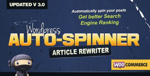 WordPress Auto Spinner 3.27.0 — Переписыватель статей