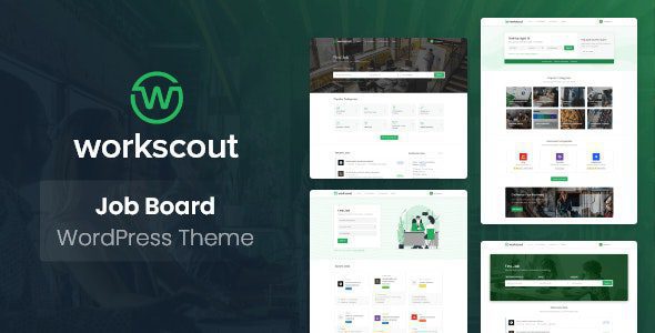 WorkScout 4.1.12 — Тема WordPress для доски вакансий
