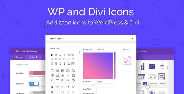 WP and Divi Icons Pro 2.0.9 — Плагин иконок для WordPress и Divi