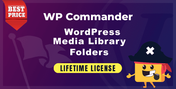 WPCommander 2.6.0 — Плагин для папок медиабиблиотеки WordPress