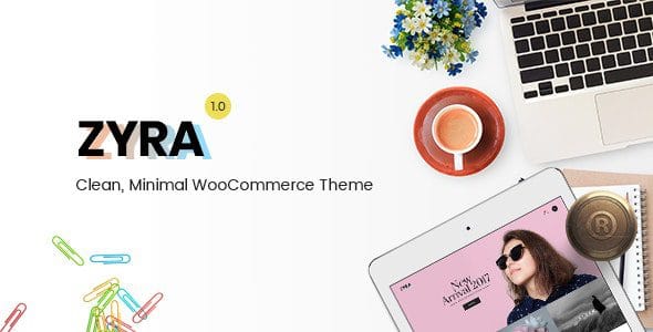 Zyra 1.5.0 — Чистая минималистичная тема WooCommerce